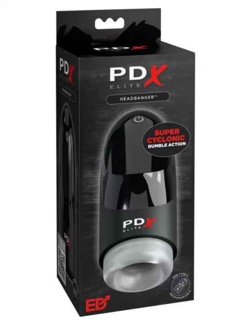 Vibrációs maszturbátor Hydrogasm frosted/black