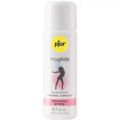pjur Myglide vízbázisú síkosító, vágyfokozó és melegítő hatással (30 ml)