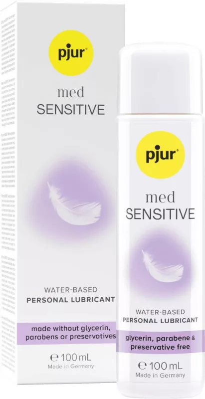 Pjur Med Sensitive vízbázisú síkosító, érzékeny bőrre (100 ml)