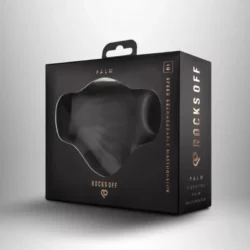 Ujjra húzható vibrációs maszturbátor férfiaknak Palm Black