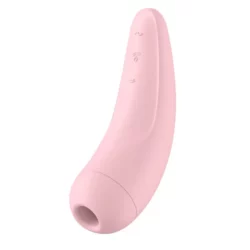 Satisfyer Curvy 2+ léghullámos csiklóizgató, vibrációval (rózsaszín) (APP os)