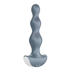 Satisfyer Lolli Plug 2. kétmotoros análvibrátor (szürke)