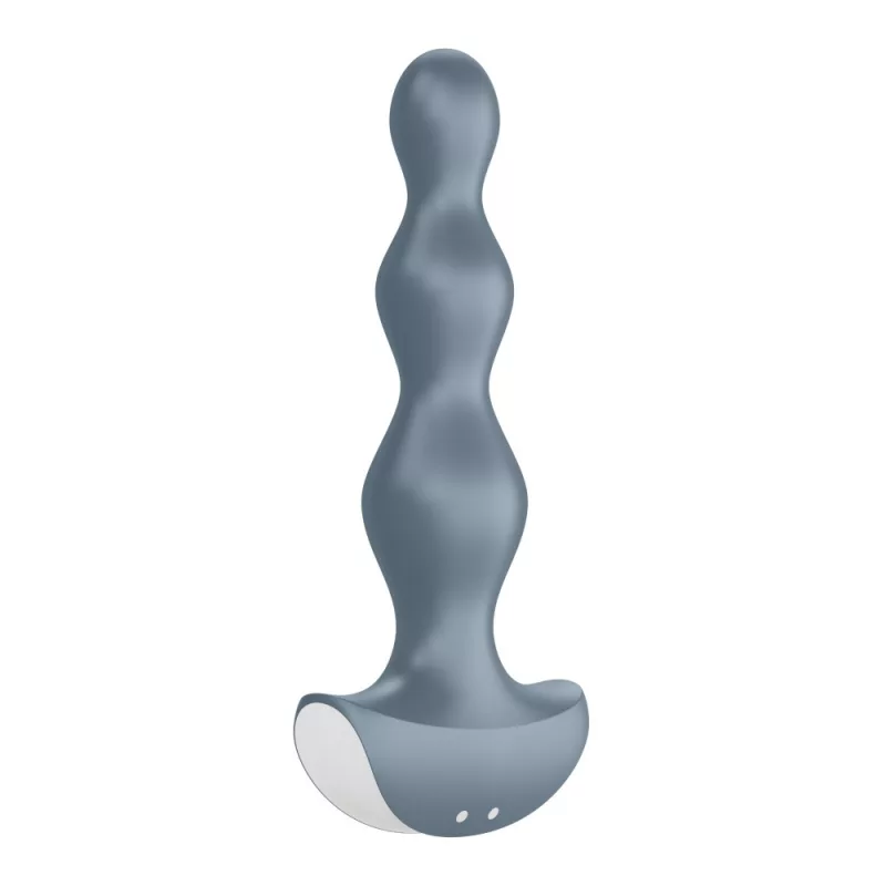 Satisfyer Lolli Plug 2. kétmotoros análvibrátor (szürke)