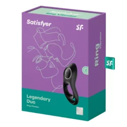 Satisfyer Legendary Duo vibrációs péniszgyűrű