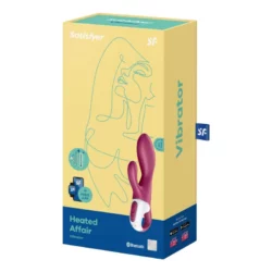 Satisfyer Heated Affair kétmotoros vibrátor, melegítő funkcióval (APP os)