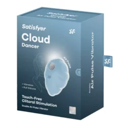 Satisfyer Cloud dancer léghullámos csiklóizgató kék