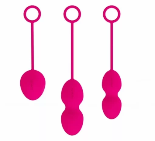 Svakom Nova Balls gésagolyó szett, belső ballasztgolyóval (piros)