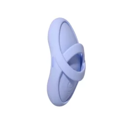 Applikációs és melegíthető ujjrahúzható vibrátor Echo 2 Sky Blue