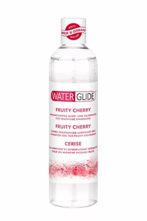 Water Glide Fruity Cherry vízbázisú síkosító cseresznye aromával (300 ml)