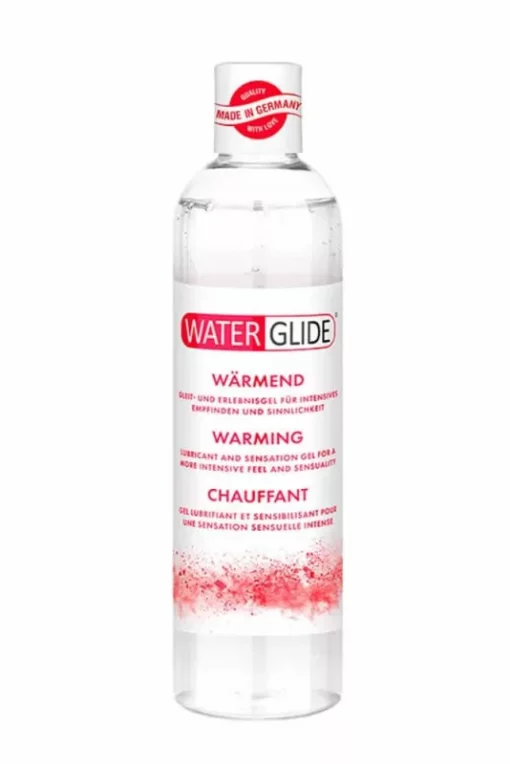 Water Glide Warming vízbázisú síkosító melegítő hatással (300 ml)