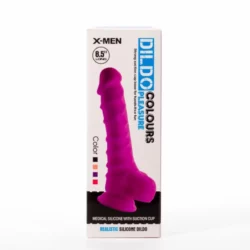 X men testszínű herés dildó 21,5 cm colours pleasure flesh 2