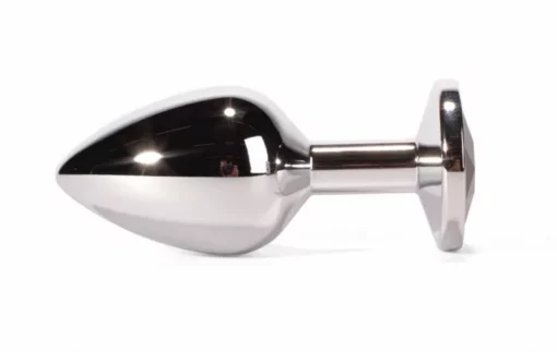 X men fekete köves, fém anál plug kicsi secret shade metal butt plug black s