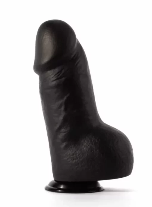 Vaskos fekete tapadótalpas dildó X men simon 9.9 cock