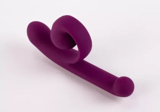 Kettős izgatású vibri Magic snail magic flexible vibrator purple