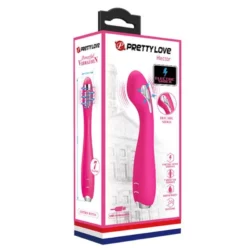 Elektrosokkos vibrátor Pretty Love Hector electro vibrator 19,5 cm