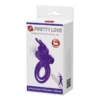 Péniszgyűrű vibráló Pretty love vibrant penis ring 3 purple
