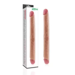 Realisztikus kétvégű diló Realistic Slim Ultra Double Dildo