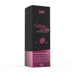 MASSAGE GEL COTTON CANDY GLASS BOTTLE 30 ML + BOX