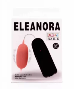 Vezetések vibrációs tojás puha bevonattal Eleanora Vibrating Egg Flesh