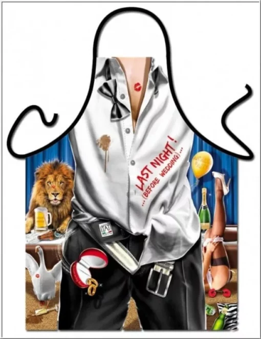 The Last Night Legénybúcsú Kötény