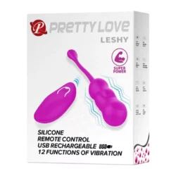 Pretty Love – Leshy akkumulátoros vibrációs tojás távirányítóval