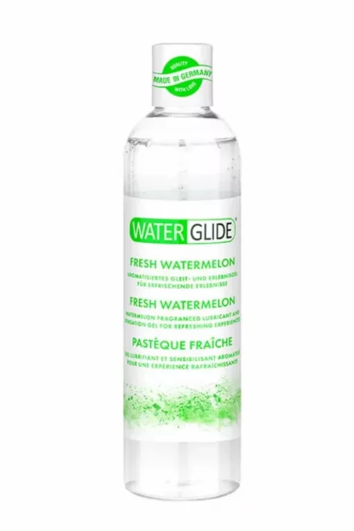Water Glide Fresh Watermelon vízbázisú síkosító görgödinnye aromával (300 ml)