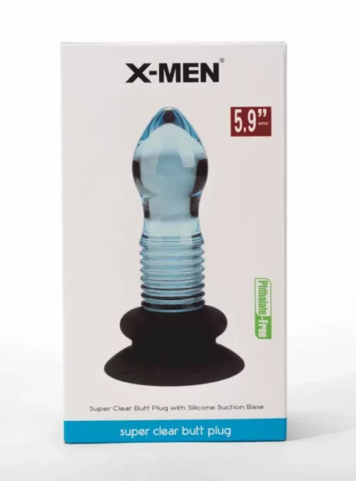 X MEN Sharp Top 5.9" Anal Plug