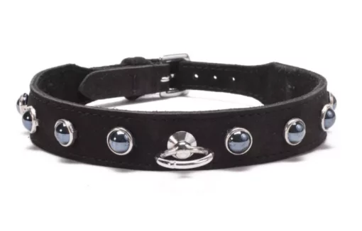 Nyakörv Octane crystal collar black