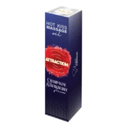 MASSAGE OIL ATTRACTION CHAMPAGNE STRAWBERRY 50 ML