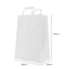 Paper Bag (White) 260x350x120 mm