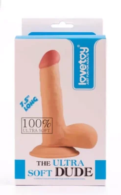 LoveToy Ultra Soft realisztikus, puha dildó