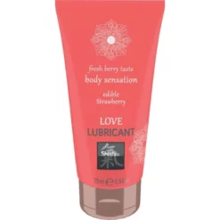 Love Lubricant edible Strawberry 75 ml