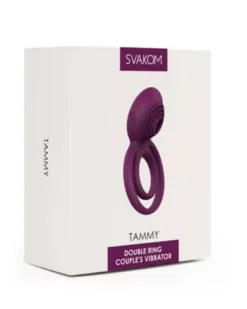 Svakom Tammy vibrációs péniszgyűrű (lila)