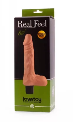 Realisztikus vibrátor vízálló Real feel cyberskin vibrátor 10