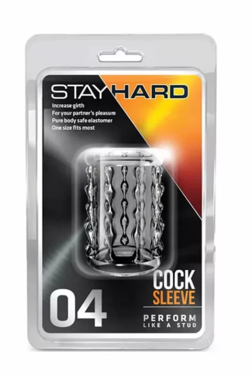 Péniszvastagító Stay hard 04 péniszmandzsetta