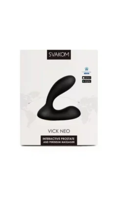 Svakom Vick Neo interaktív okos análvibrátor (fekete) (APP os)