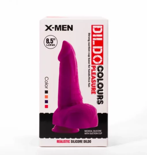 Fekete letapasztható dildó X men 8.5 colours pleasure 5