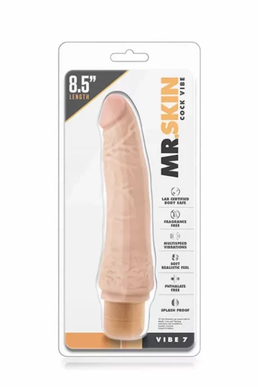 Blush mr. skin cock vibe 8,5 valósághű vibrátor