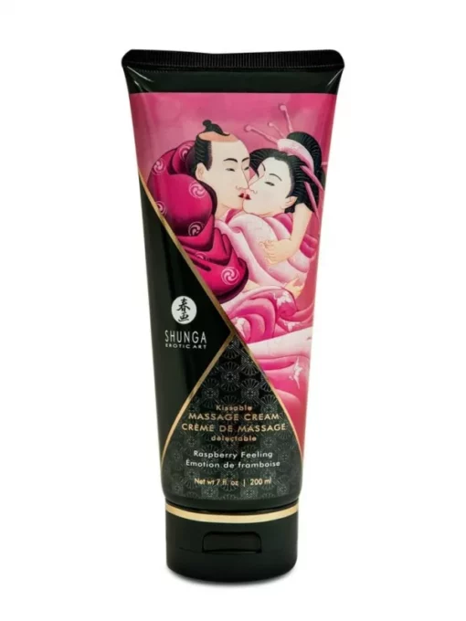 Kissable Massage Cream Raspberry Feeling 200 ml