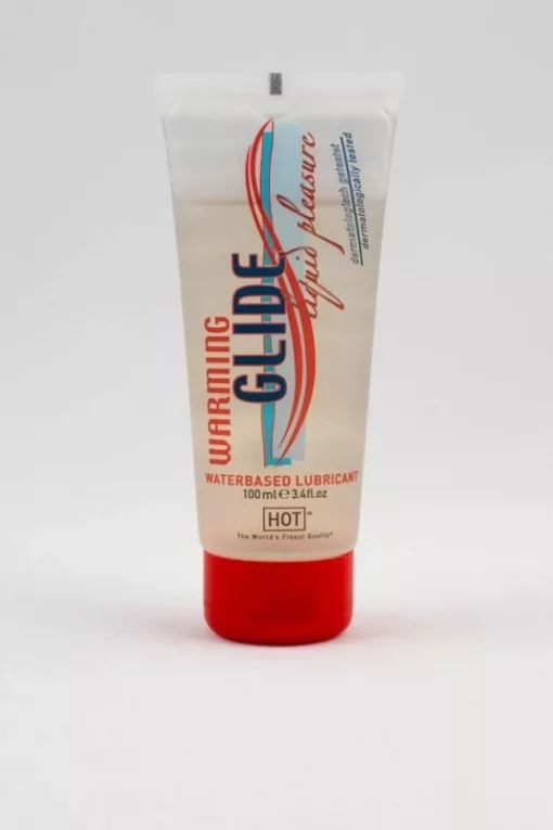 HOT Warming Glide vízbázisú síkosító, hevítő hatással (100 ml)