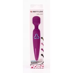 Pretty Love Body Wand akkumulátoros kézi masszírozó gép (lila)