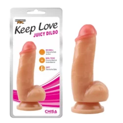 Realisztikus herés dildó Juicy Dildo 18 cm