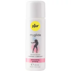 pjur Myglide vízbázisú síkosító, vágyfokozó és melegítő hatással (30 ml)