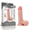 LoveToy – Sliding Skin realisztikus bőrös dildó (20 cm 7,8")