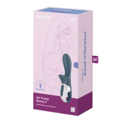Satisfyer Air Pump Booty 2 análvibrátor, pumpa funkcióval.
