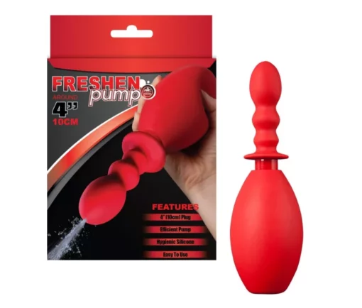 Anális zuhanypumpa Freshen pump piros
