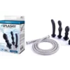 HYDRO SERIES SPLASHY 3 BUTT PLUG WITH HOSE KIT