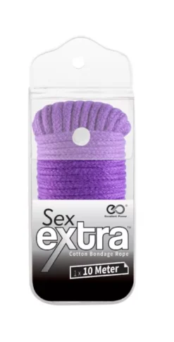 SEX EXTRA SILKY BONDAGE ROPE PURPLE