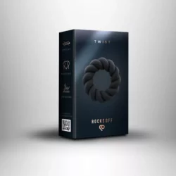 Twisted csavart rugalmas szilikon péniszgyűrű