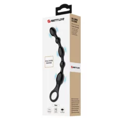 Pretty Love Van kétmotoros, akkumulátoros, vibrációs anál gyöngysor